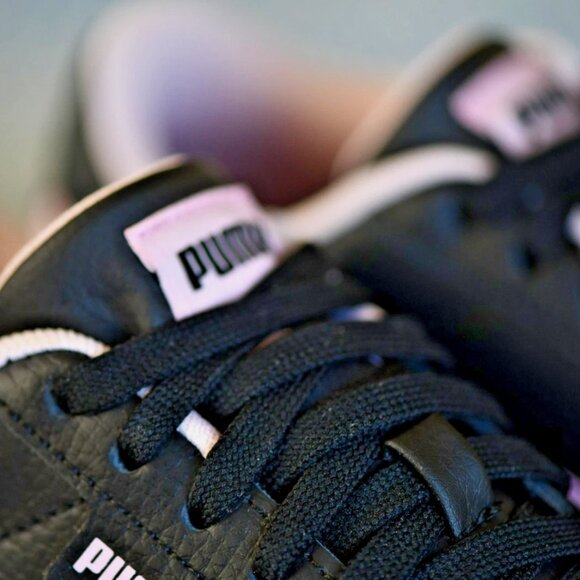 PRE-OWNED Size: 6.5 US Women/5 US Big Kid | PUMA Cali AC Platform Black/Pink - Picture 9 of 12